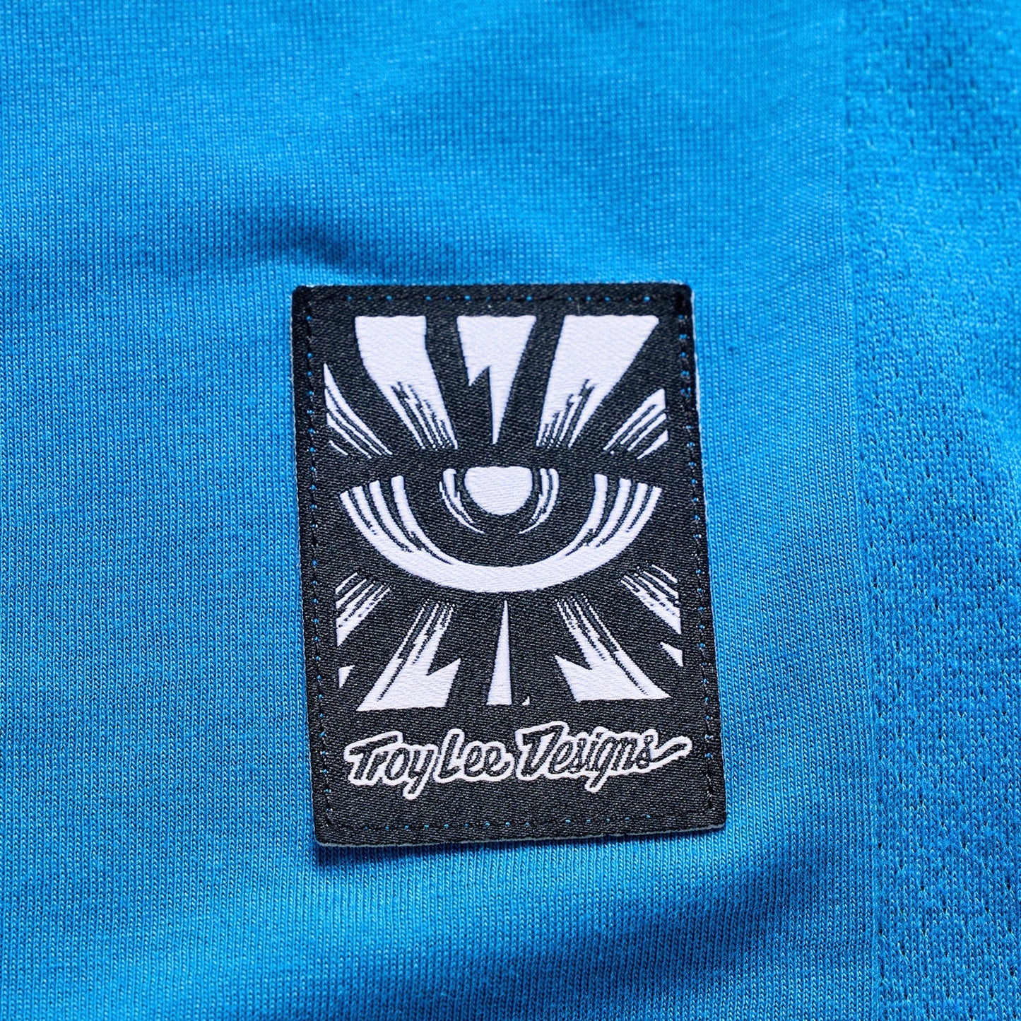 TROY LEE DESIGNS SKYLINE RIDE ONE EYE AERO Trikot Kurzarm Blau