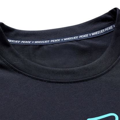 Trikot TROY LEE DESIGNS SKYLINE RIDE SIGNATURE Kurzarm Schwarz/Türkis