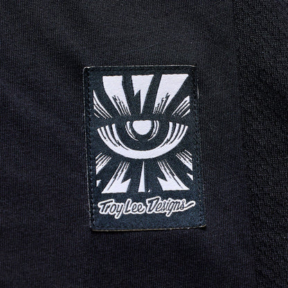 Trikot TROY LEE DESIGNS SKYLINE RIDE SIGNATURE Kurzarm Schwarz/Türkis