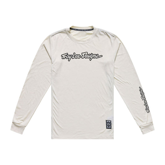 TROY LEE DESIGNS SKYLINE RIDE SIGNATURE Langarmtrikot Pumice