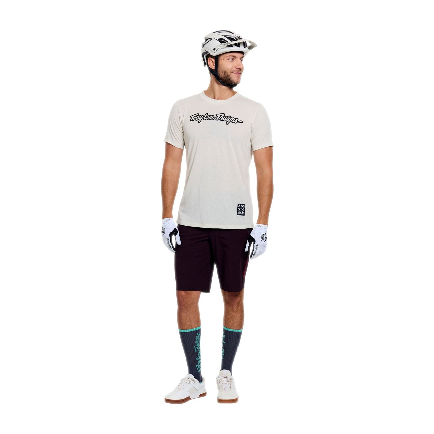 TROY LEE DESIGNS SKYLINE RIDE SIGNATURE Trikot Kurzarm Pumice