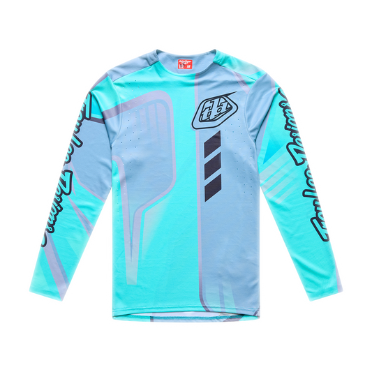 TROY LEE DESIGNS SPRINT PRO LOWRIDER Trikot Langarm Blau