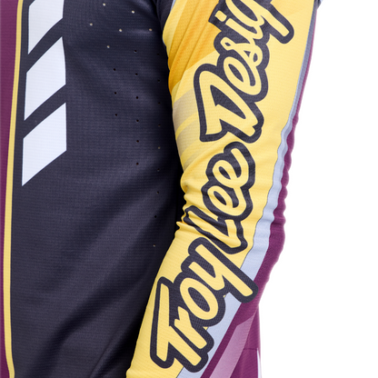 Trikot TROY LEE DESIGNS SPRINT PRO LOWRIDER Lange Ärmel Sangria