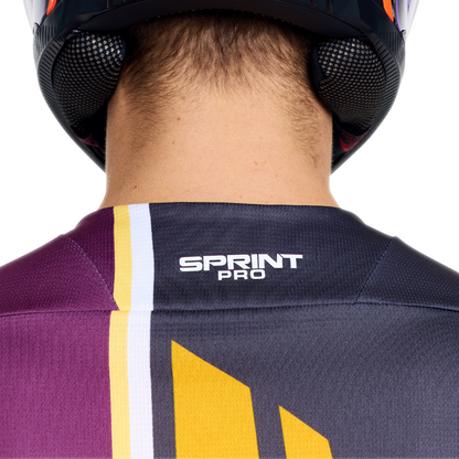 Trikot TROY LEE DESIGNS SPRINT PRO LOWRIDER Lange Ärmel Sangria