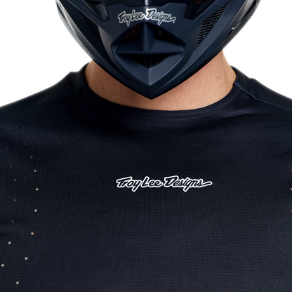 Trikot TROY LEE DESIGNS SPRINT PRO MONO Langarm Schwarz