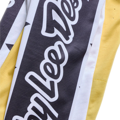 Trikot TROY LEE DESIGNS SPRINT PRO YO MOTO Langarm Schwarz/Gelb
