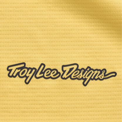 Trikot TROY LEE DESIGNS SPRINT PRO YO MOTO Langarm Schwarz/Gelb