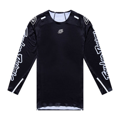 Trikot TROY LEE DESIGNS SPRINT ULTRA MONO Langarm Schwarz