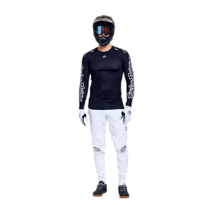 Trikot TROY LEE DESIGNS SPRINT ULTRA MONO Langarm Schwarz