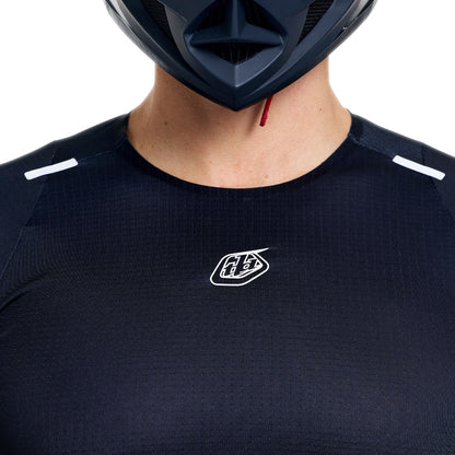 Trikot TROY LEE DESIGNS SPRINT ULTRA MONO Langarm Schwarz
