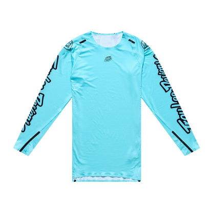 Trikot TROY LEE DESIGNS SPRINT ULTRA MONO Langarm Türkis