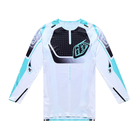 TROY LEE DESIGNS SPRINT ULTRA PROTON Langarmtrikot Weiß/Blau