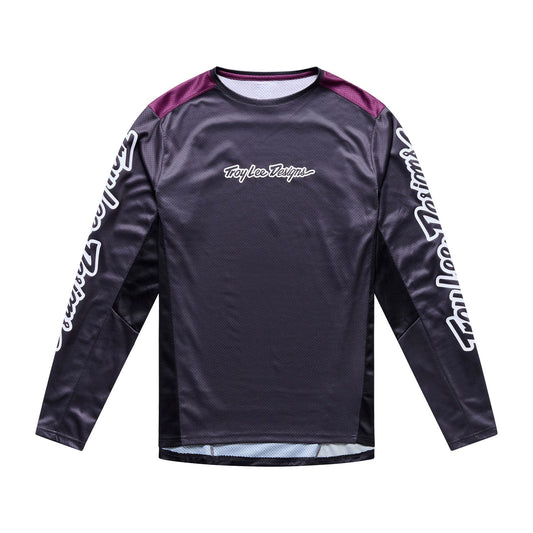 TROY LEE DESIGNS STAGE SIGNATURE Langarmtrikot Carbon