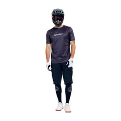 TROY LEE DESIGNS STAGE SIGNATURE Trikot Kurzarm Carbon