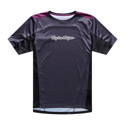Trikot TROY LEE DESIGNS STAGE SIGNATURE Kurzarm Carbon