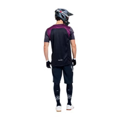 Trikot TROY LEE DESIGNS STAGE SIGNATURE Kurzarm Carbon