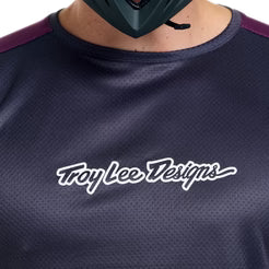 Trikot TROY LEE DESIGNS STAGE SIGNATURE Kurzarm Carbon