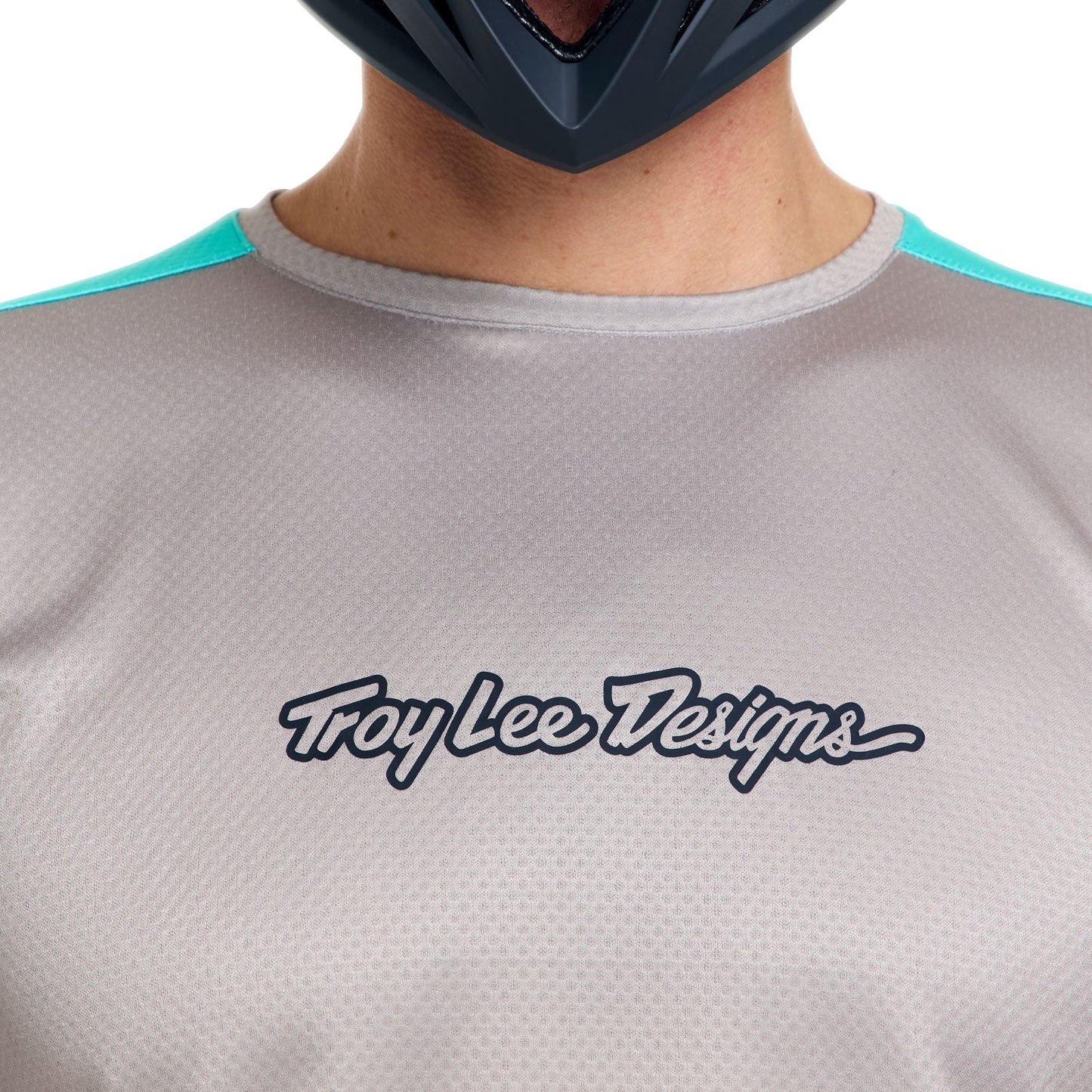 TROY LEE DESIGNS STAGE SIGNATURE Trikot Kurzarm Grau/Blau