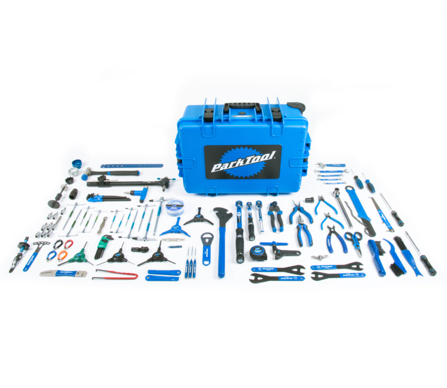Park Tool BRK-1: geschlossener Werkzeugkoffer auf Rollen