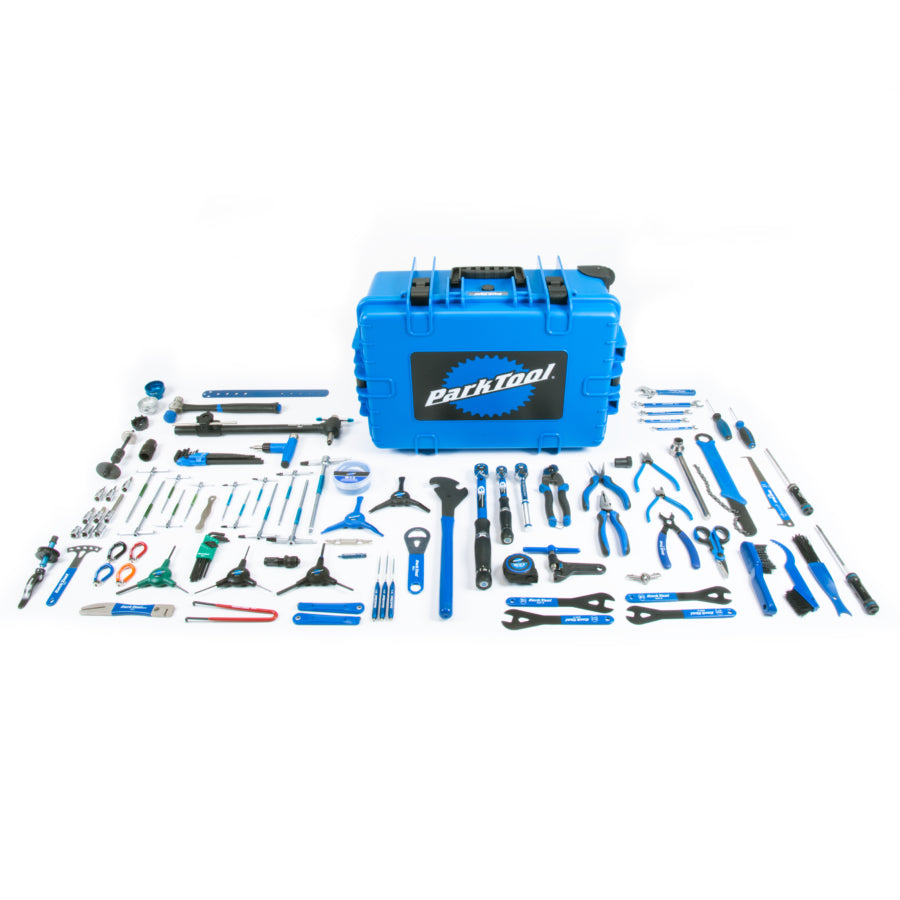 Park Tool BRK-1: geschlossener Werkzeugkoffer auf Rollen