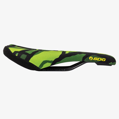 Sattel SDG BEL-AIR V3 TERRA FIRMA Streben Lux Alloy Camo Grün