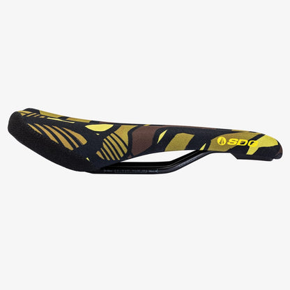 Sattel SDG BEL-AIR V3 TERRA FIRMA Streben Lux Alloy Camo Gelb