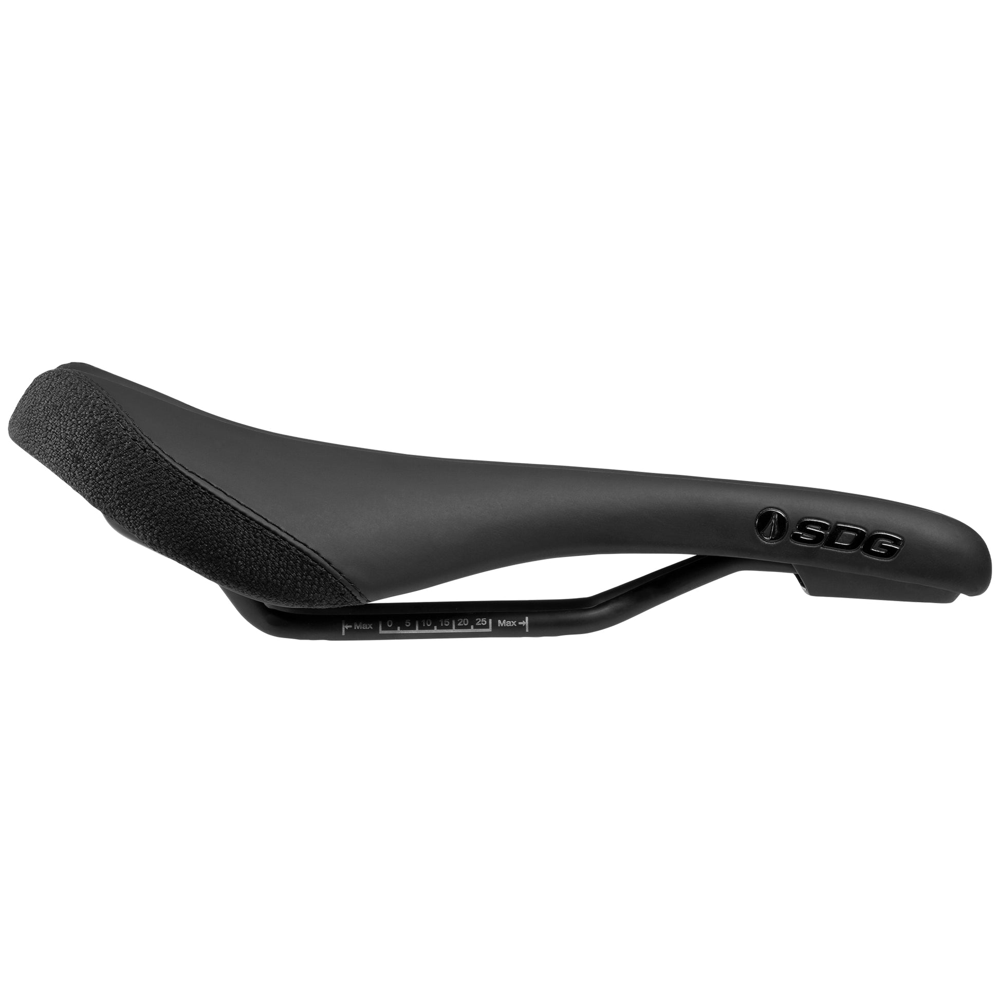 sdg fahrradsattel Sattel SDG BEL-AIR V3 Rails Lux-Alloy Schwarz – Probikeshop