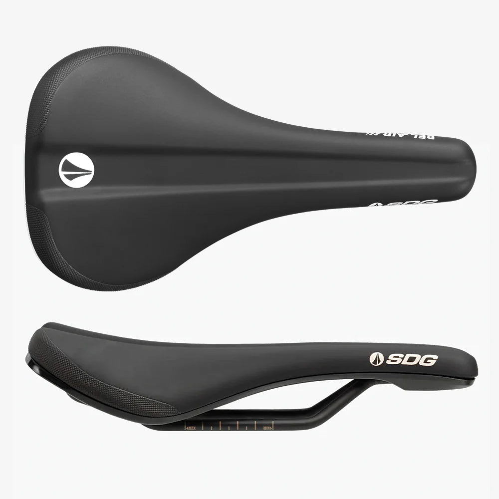 Sattel SDG BEL-AIR V3 Air Foam Rails Stahl Schwarz