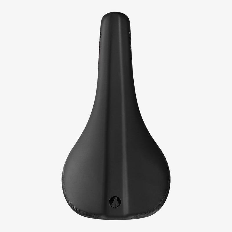 Schwarzer SDG Bel-Air V3 Lux-Alloy Sattel, Ansicht von oben