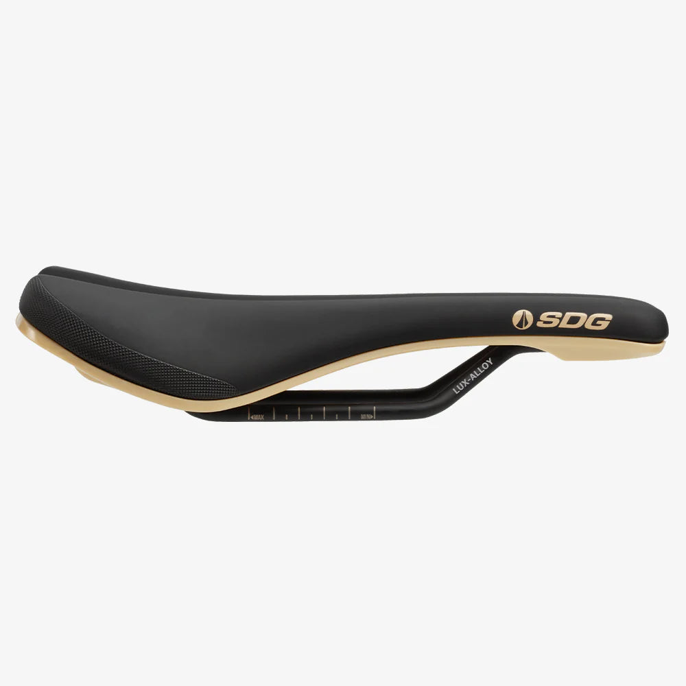 Sattel SDG BEL-AIR V3 Rails Lux Alloy Schwarz/Beige