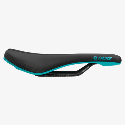Sattel SDG BEL-AIR V3 Lux Alloy-Streben Schwarz/Türkis