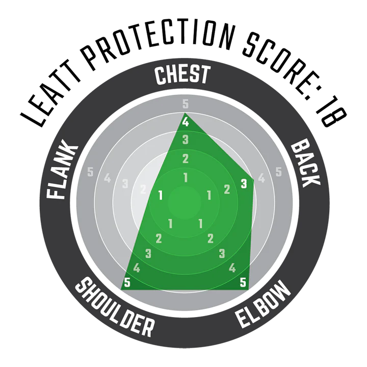 LEATT 3DFAIRFIT LITE EVO Schutzweste Schwarz