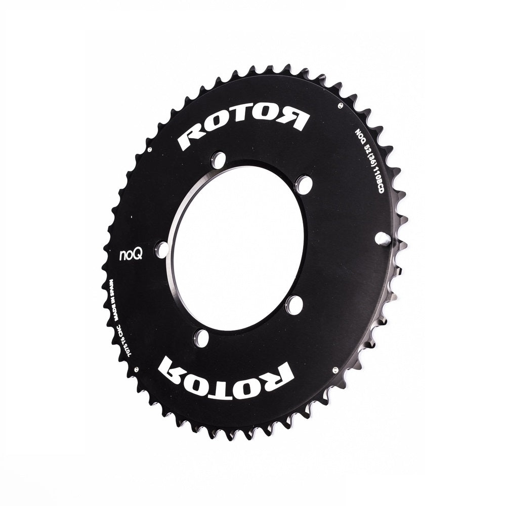 Kettenblatt Außen 11V ROTOR R-RING AERO 5 Loch/110mm Schwarz