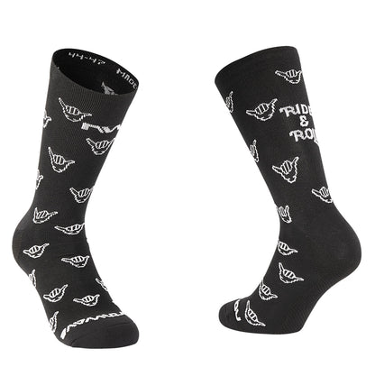 Socken NORTHWAVE RIDE & ROLL PRIMALOFT Schwarz