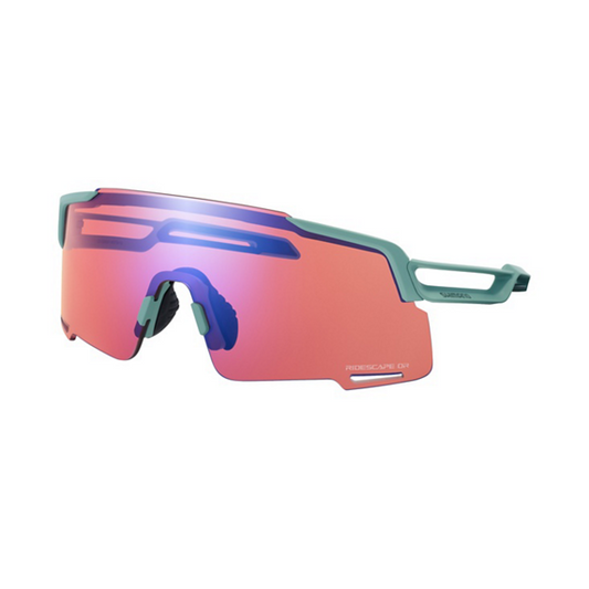 Brille SHIMANO EQUINOX 4 CE-EQNX5 Türkis Ridescape Off Road Glas