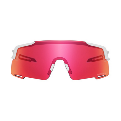 Brille SHIMANO EQUINOX 4 CE-EQNX5 Weiß Matt Glas Ridescape Road