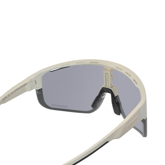 Brille SHIMANO PULSAR 3 Ivory Photochromatisches Glas Grau