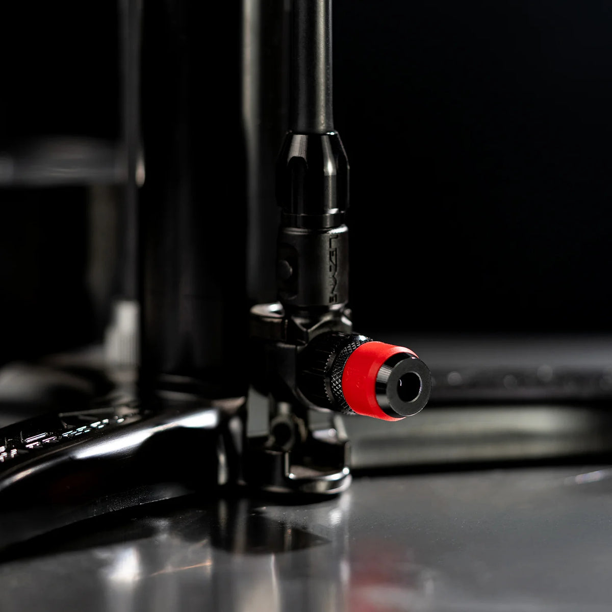 LEZYNE CLIK DRIVE HP ABS PRO Chuck Standpumpe, Schwarz
