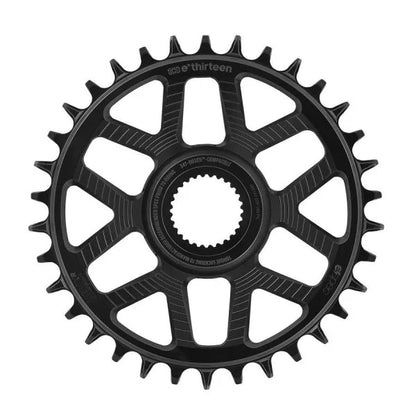 Mono-Kettenblatt E-THIRTEEN HELIX RACE E-SPEC 11/12V Direct Mount Bosch Gen4 Offset 13mm Schwarz