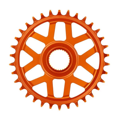 Einfach-Kettenblatt E-THIRTEEN HELIX RACE E-SPEC 11/12V Direct Mount Bosch Gen4 Offset 13mm Orange