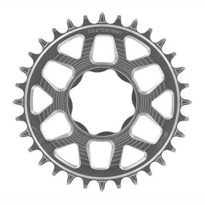 Mono-Kettenblatt E-THIRTEEN HELIX RACE E-SPEC 11/12V Direct Mount TQ HPR50 Silber