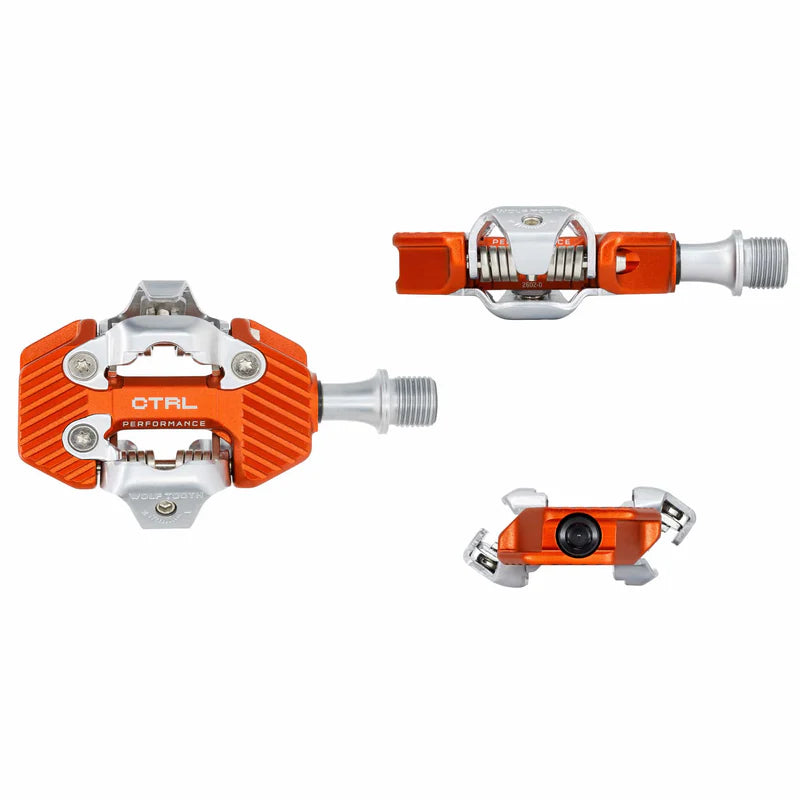 WOLF TOOTH CTRL TRAIL PERFORMANCE Klickpedale, orange