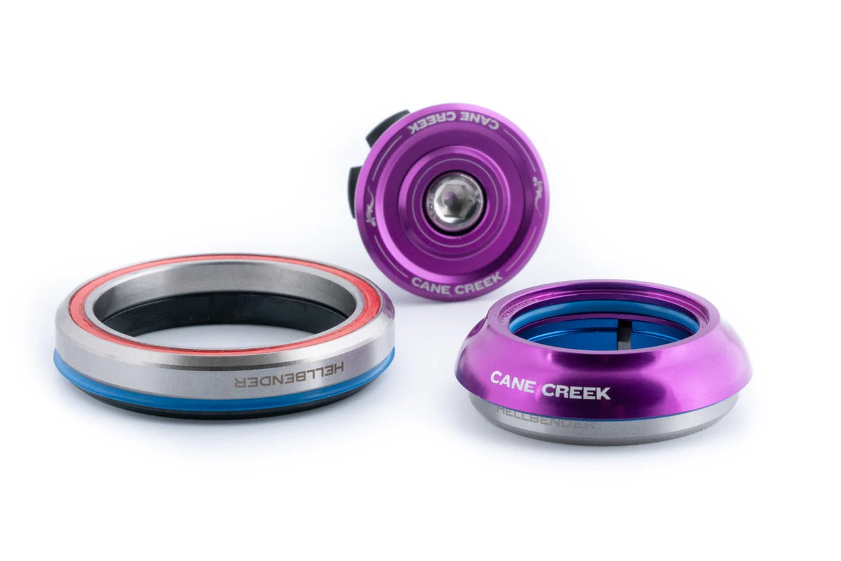 Integrierter konischer Steuersatz CANE CREEK Hellbender 70 1"1/8–1.5" IS42/IS52 Violett