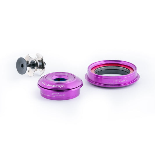 CANE CREEK Hellbender 70 Lite Steuersatz ZS44/ZS56 Violett