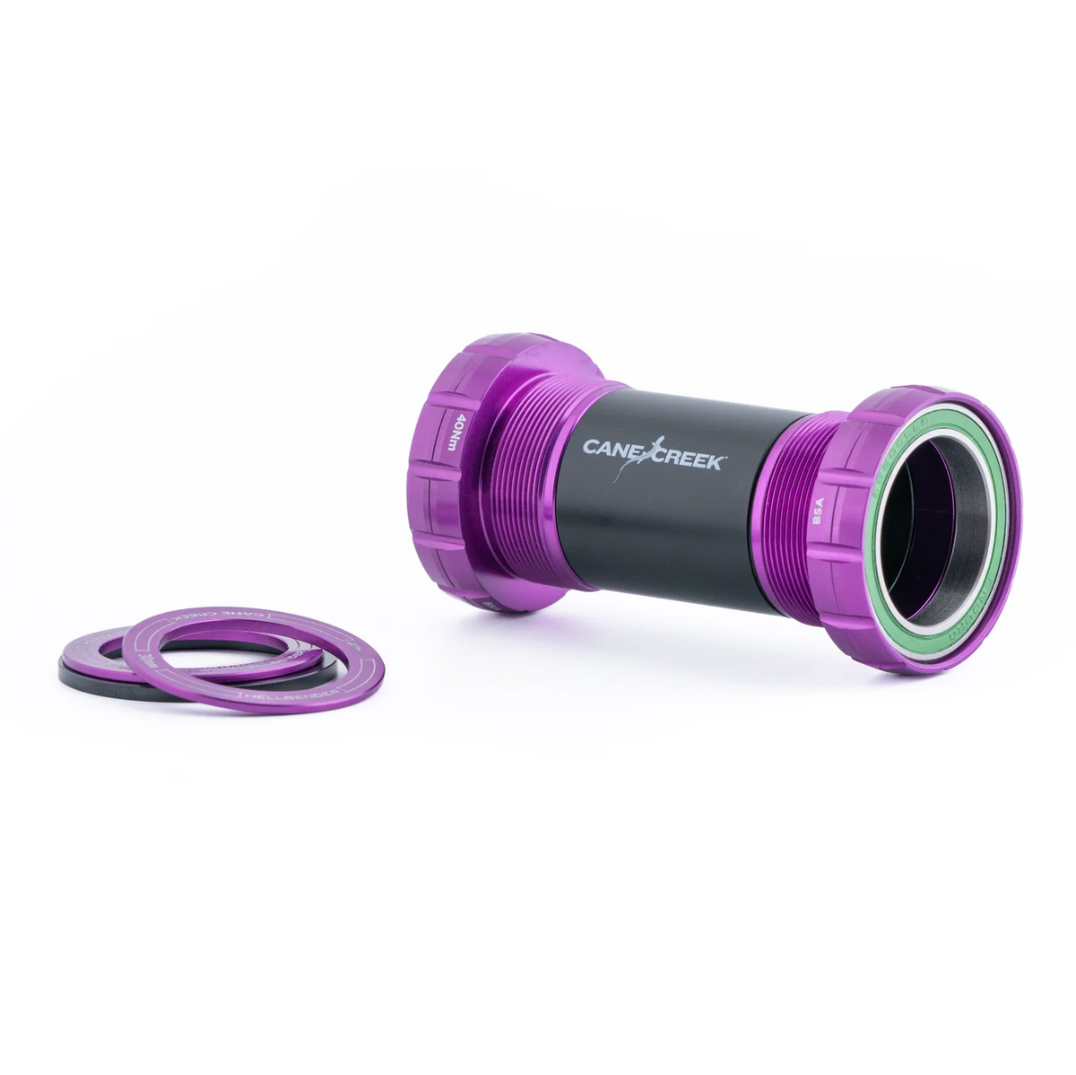 CANE CREEK HELLBENDER 70 Innenlager – BSA30, DUB-Achse 29 mm, Violett