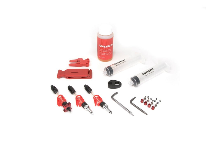 Standard Entlüftungskit für SRAM DOT 5.1 Bremsen mit Maxima Öl 120ml