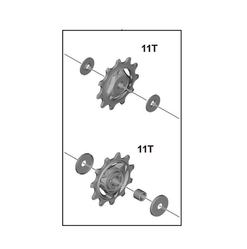 SHIMANO RD-R7100/R7150 Schaltwerksrollen