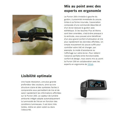 Display BOSCH PURION 200