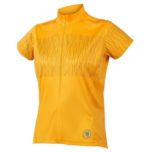ENDURA HUMMVEE RAY Damen Trikot Kurzarm Orange