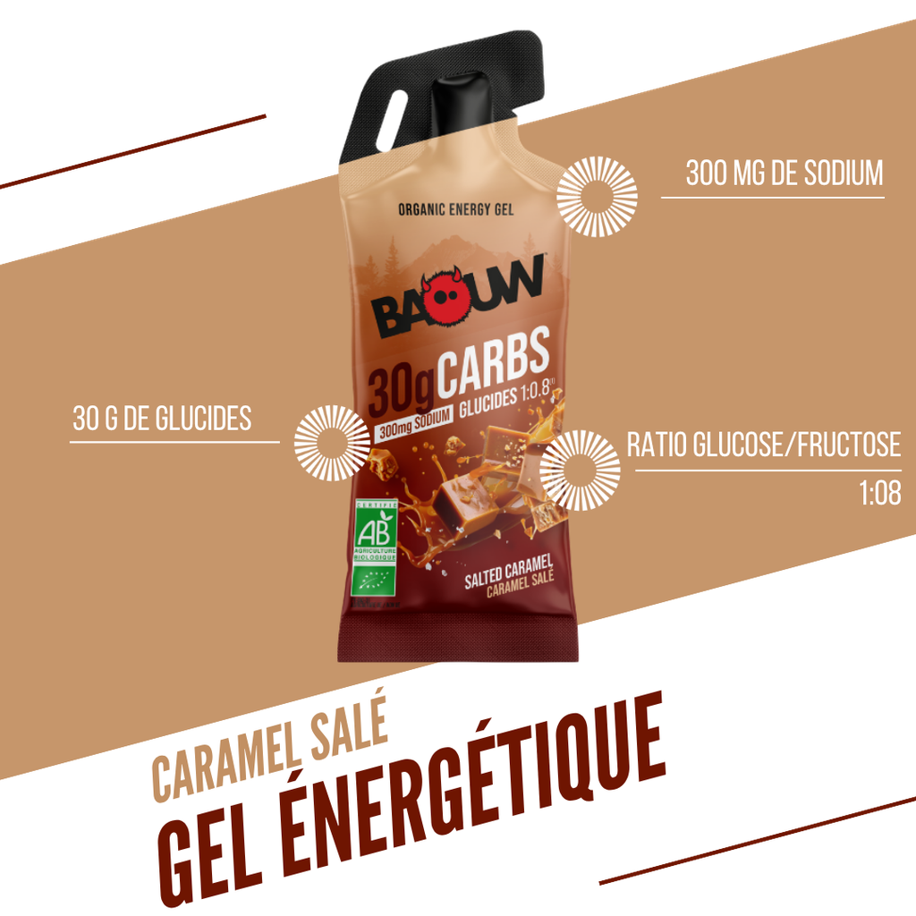 Energiegel BAOUW Gesalzenes Karamell (44g)